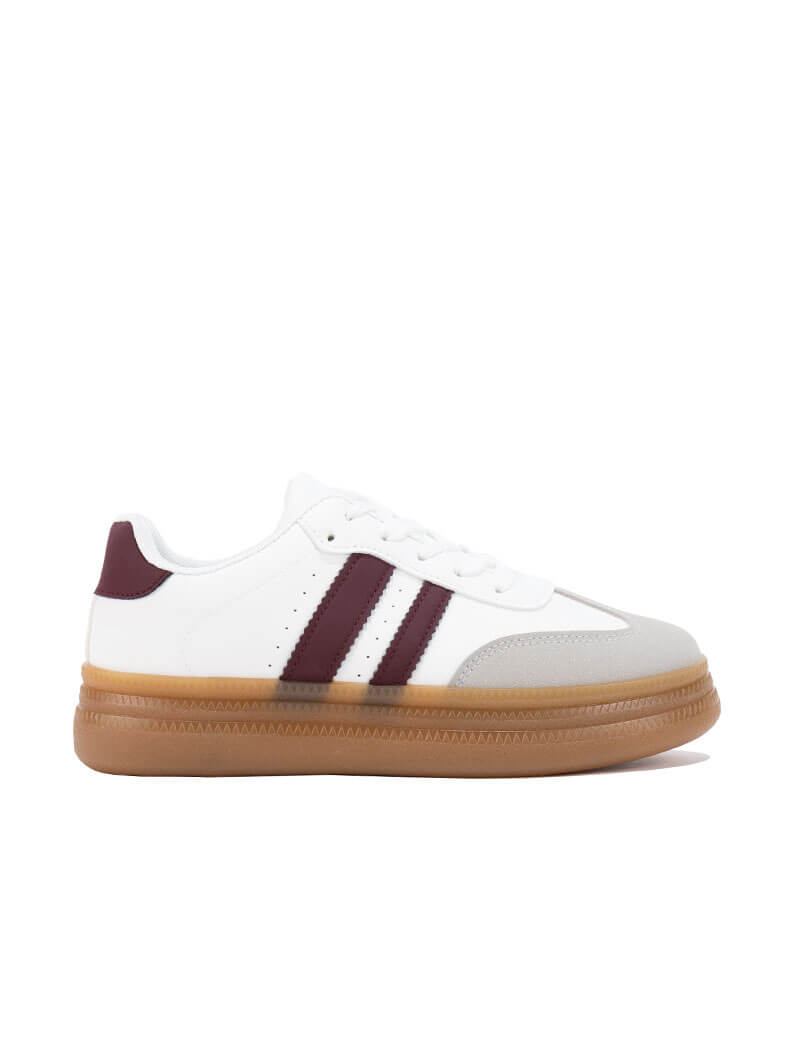 Sneakers à lacets